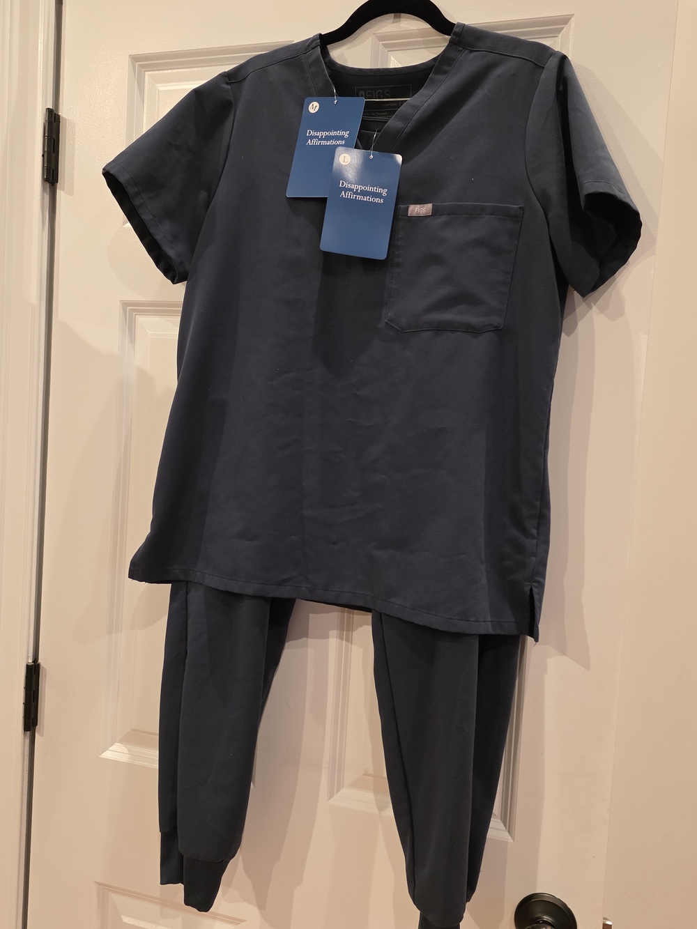 Figs Scrub Set - Dark Blue
